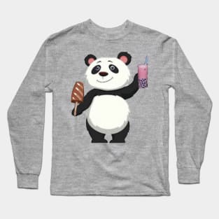 Panda Long Sleeve T-Shirt